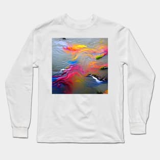 Colorful Ocean Long Sleeve T-Shirt